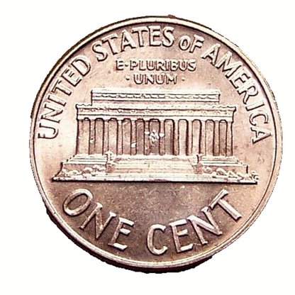✅ 1961-P BU UNC Lincoln Memorial 1c BRILLIANT UNCIRCULATED From OBW Roll
