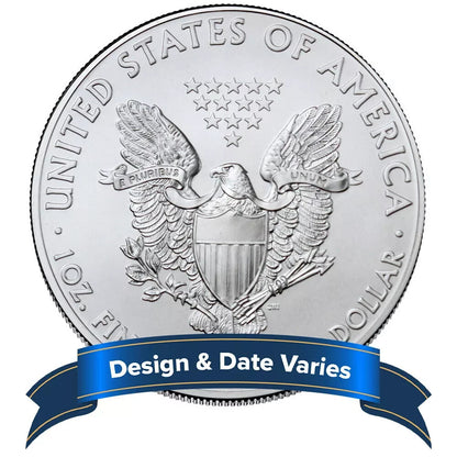 American Silver Eagle 1 oz .999 Fine Random Year Brilliant Uncirculated Coins 🔥