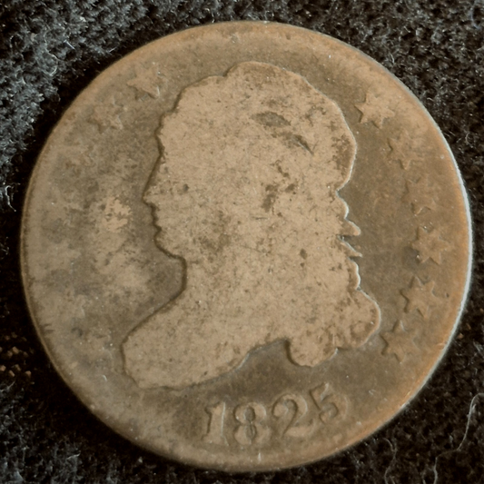 1825 Silver Capped Bust Dime 🔥.8924 % SILVER🔥AG Details Variety One Few Left