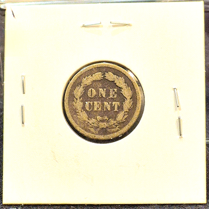 1859 1C Indian Head Cent Highly Collectable First Year Choice  VG-F Features
