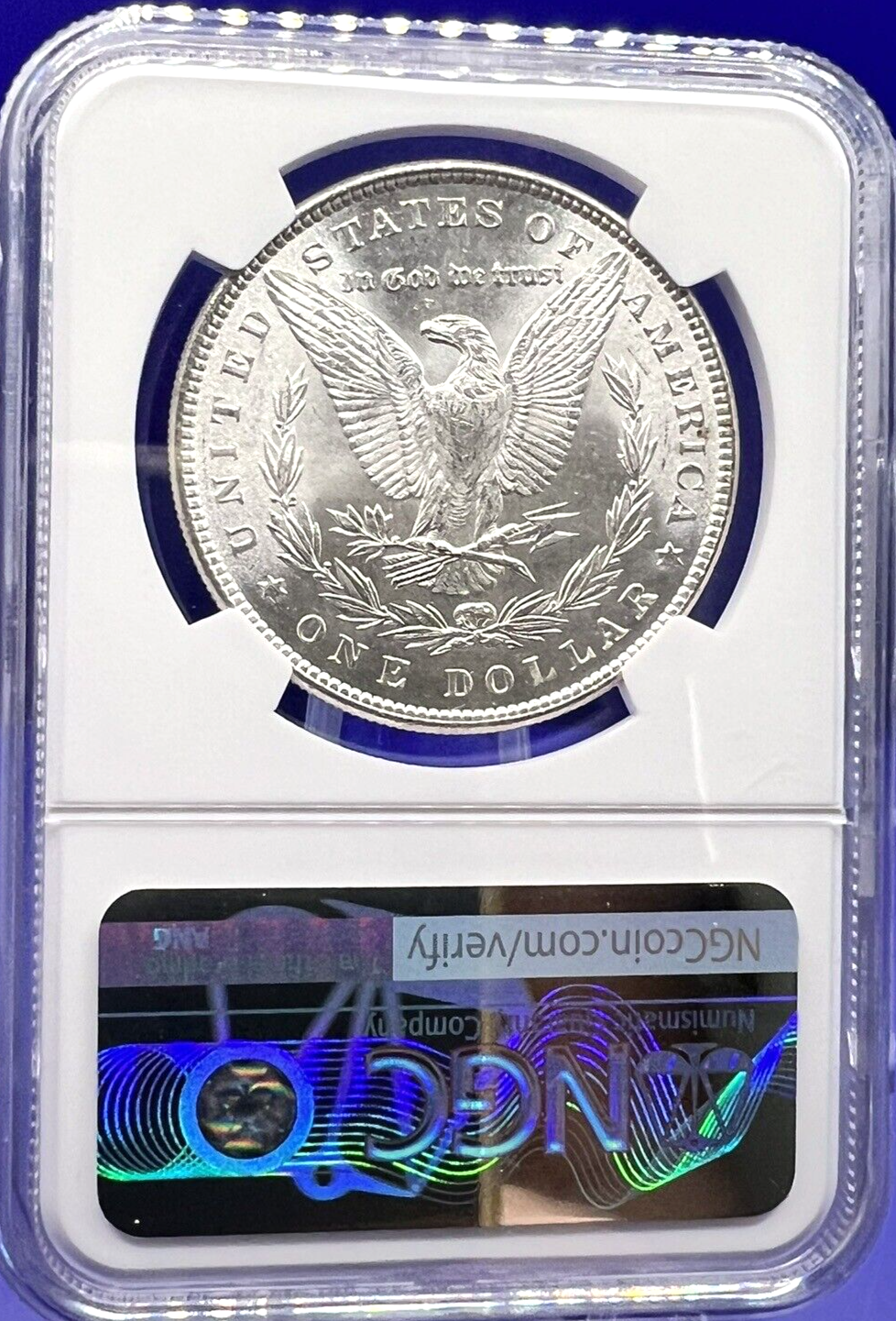 1885 Morgan Silver Dollar NGC MS62  Shiny Uncirculated $1 Coin