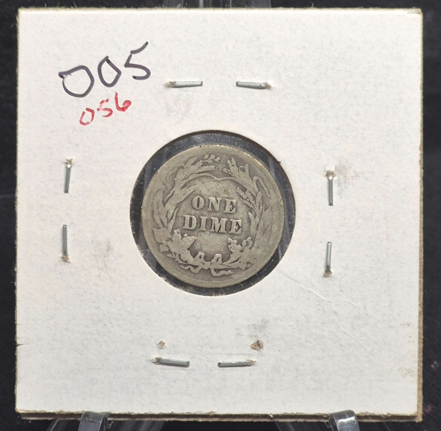 1908 Barber Dime 🥈90% Silver🥈 Very Good Detailed Circulated Condition