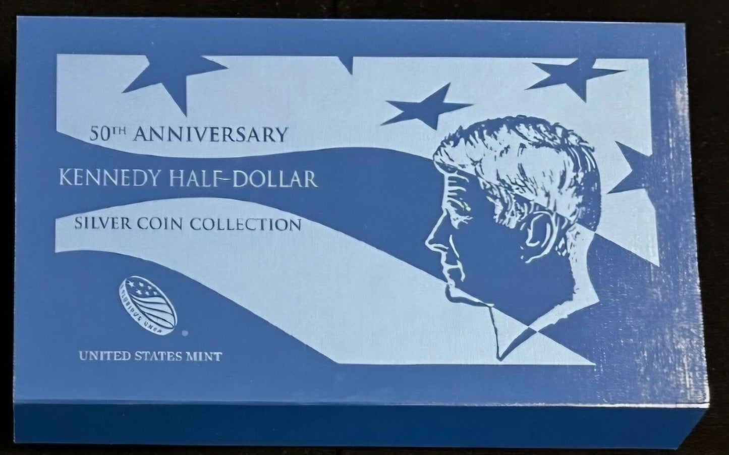 2014 50th Anniversary Kennedy Half Dollar Silver Coin Collection 4 Piece Set OGP