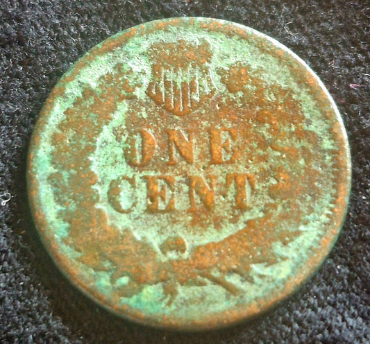 1880 1C BN Indian Cent Penny Variety Three🔥Almost 150 yrs Old🔥Tons of Patina