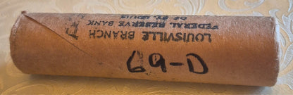 1969 Denver Lincoln Memorial BU Brilliant Uncirculated 1C From 🔥OBW Bank Roll🔥