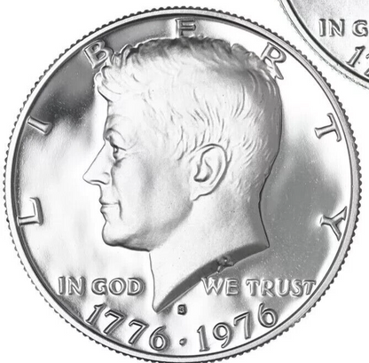 ✅ 1976S Kennedy Half Dollar 40% Silver Brilliant Uncirculated BiCentennial Coins