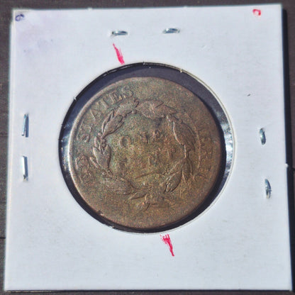 1818 Matron Head Large Cent Rotated Die Good or Less Condition