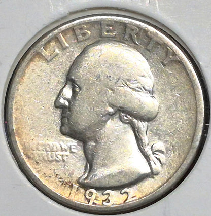 1932 🔥PDS🔥 Washington SILVER Quarter 3 Coin Set First Year Of Series Key Dates