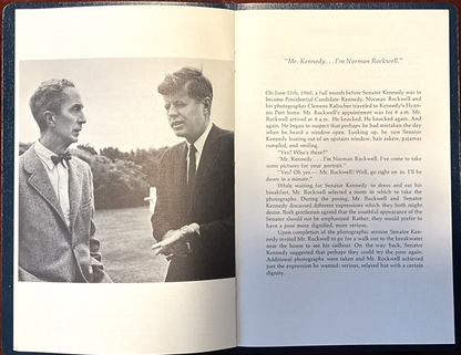 NORMAN ROCKWELL Lithograph of JOHN F KENNEDY Numbered Limited Edition JFK Print