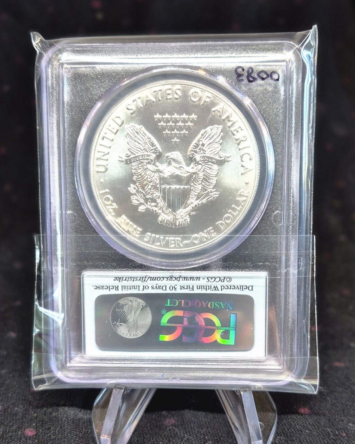 2015 Silver Eagle 999 SILVER Flag First Stike Stuck At West Point 🔥PCGS MS70🔥