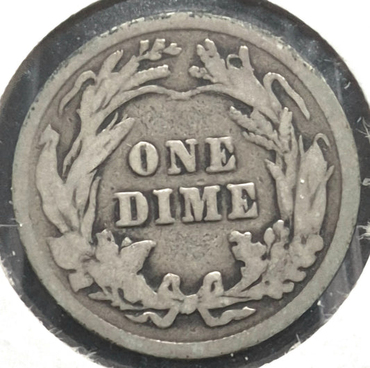 1915 P Barber Dime 🥈90% Silver🥈 Very Good Detailed Circulated Condition