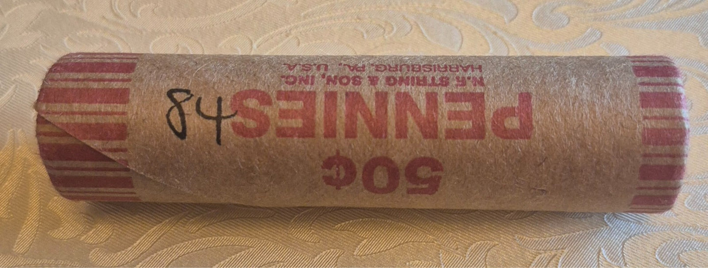 1984 P Lincoln Memorial BU Brilliant Uncirculated 1C From 🔥OBW Bank Roll🔥