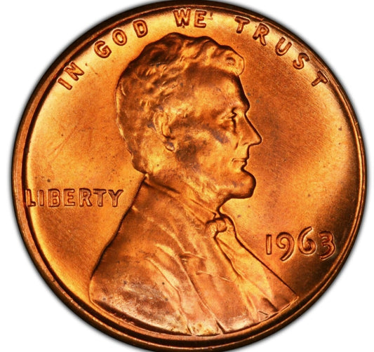 1963 P Lincoln Memorial BU Brilliant Uncirculated 1C From 🔥OBW Bank Roll🔥
