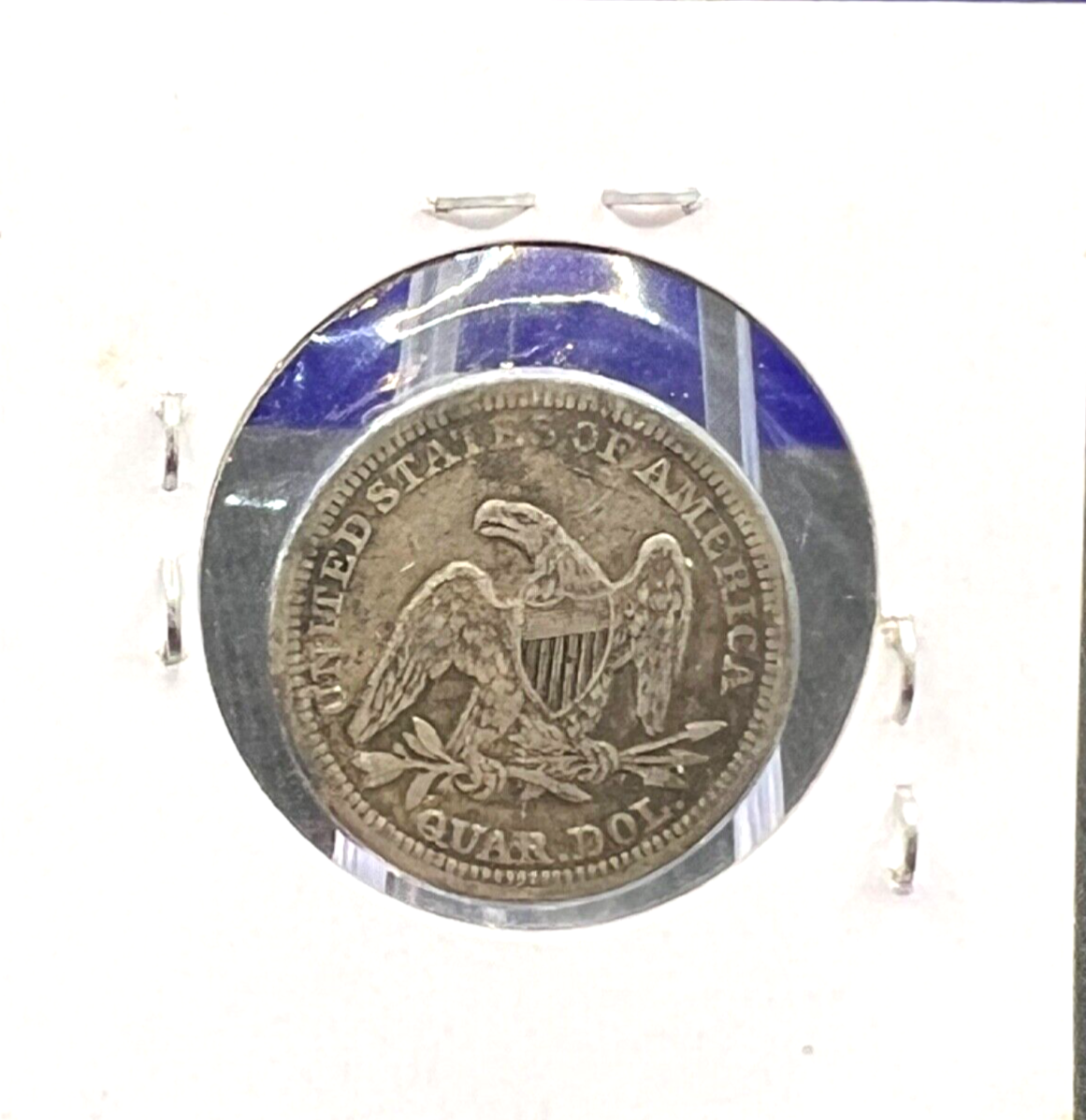 1855-P Seated Liberty 90% Silver Quarter ARROWS ONLY Collectible 25c Coin