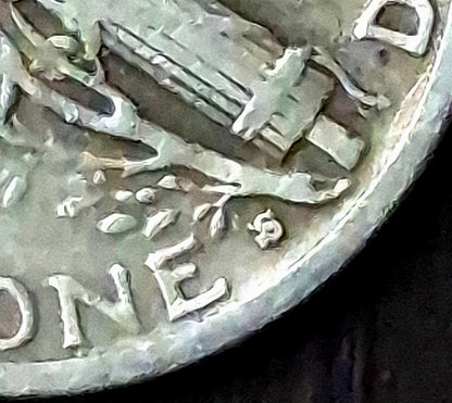 1940-S Mark Mercury Silver Dime Very Fine FS-10-1940S-501 RPM Re-punched Mint