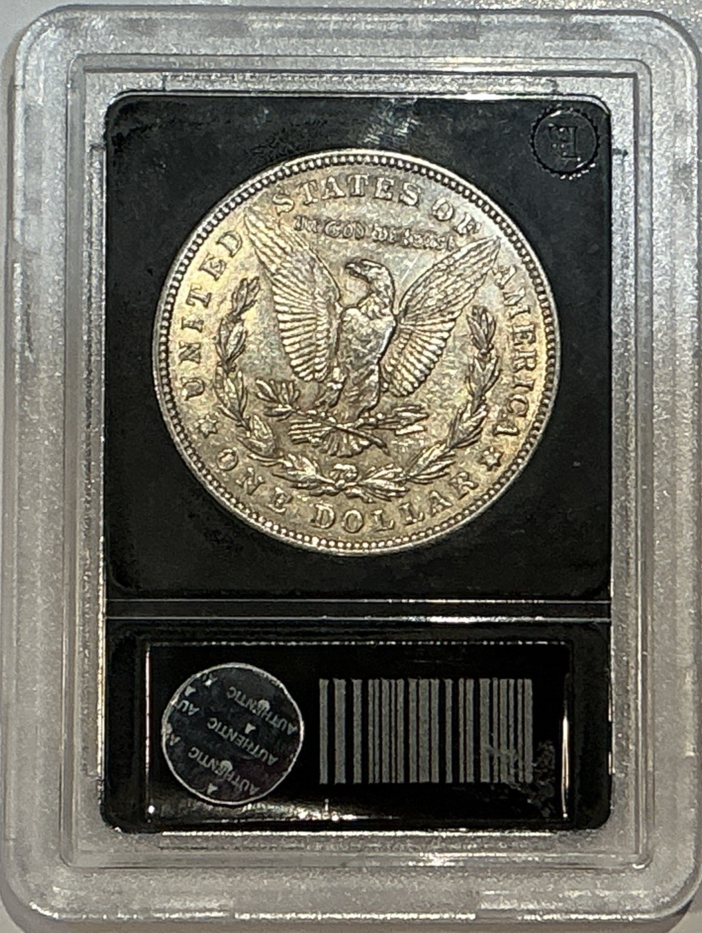 🔥1921 Morgan Silver Dollar 💎BA Authenticated💎 Very Good In Slab