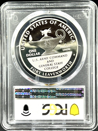 2013-P  5 Star Generals Marshall Eisenhower Silver $ Dollar Coin PCGS PR69 DCAM