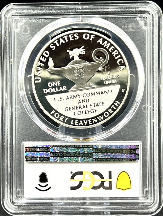 2013-P  5 Star Generals Marshall Eisenhower Silver $ Dollar Coin PCGS PR69 DCAM